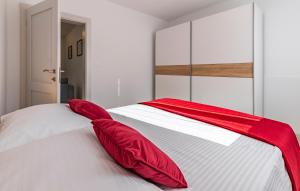 Postel nebo postele na pokoji v ubytování Apartman Leon