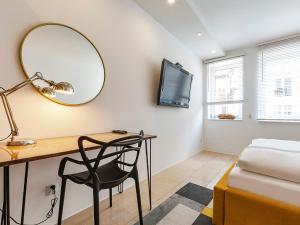 Posteľ alebo postele v izbe v ubytovaní VacationClub – Dubois 16C Apartament 11