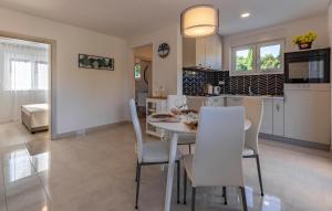 Kuchyň nebo kuchyňský kout v ubytování Apartman Leon