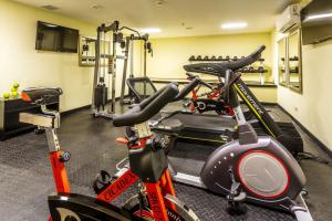 Fitness center at/o fitness facilities sa Urban Green Hotel & Suites