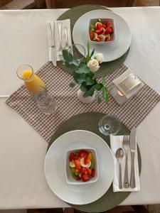 Frühstücksoptionen für Gäste der Unterkunft B&B Diele