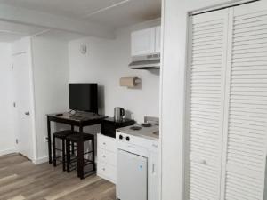 Kuchyň nebo kuchyňský kout v ubytování Unity House + 22 fotografií