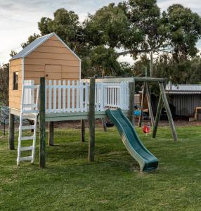 Children's play area at Glen Mervyn Lodge