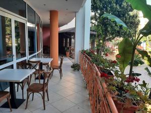 Balkón nebo terasa v ubytování Copacabana Hotel