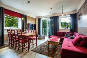 Posezení v ubytování Aparthotel Klínovec Views