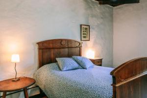 Säng eller sängar i ett rum på Casa Rural Lomito del Pino