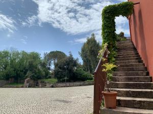 Zahrada ubytování Casette rosse nel borgo medievale di Fossanova