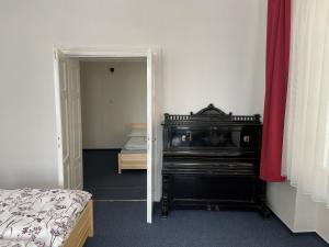 Katil atau katil-katil dalam bilik di Apartmán Netolice 207 Deluxe