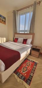 Walabi Mara Hotel客房内的一张或多张床位