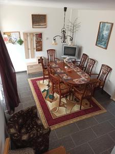 Posezení v ubytování Harmatcsepp Apartmanház