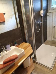 Kúpeľňa v ubytovaní Apart Edelhof + 20 fotografií