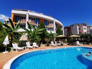 Bazén v ubytování Copacabana Hotel nebo v jeho okolí
