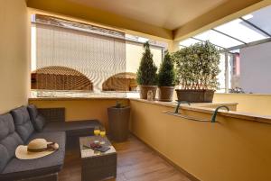 Et opholdsområde på Mimoza Old Town Pula Apartments