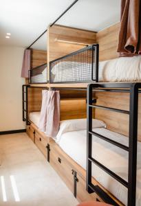 Cama o camas de una habitación en LATROUPE La Granja