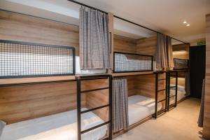 Cama o camas de una habitación en LATROUPE La Granja