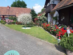 Zahrada ubytování Gästehaus Zur schönen Aussicht