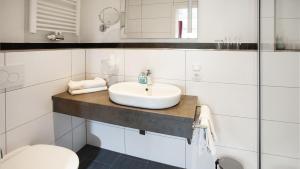 Koupelna v ubytování Hotel Zur Post