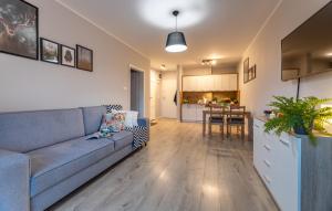 Χώρος καθιστικού στο Apartament Słoneczny Poranek +16 φωτογραφίες
