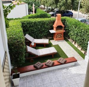 Zahrada ubytování Apartment TinaTeo, Gajac