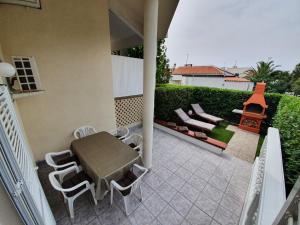 Balkón nebo terasa v ubytování Apartment TinaTeo, Gajac