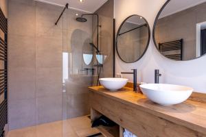 Koupelna v ubytování B&B Duinhuys + 21 fotografií
