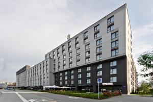Budova, v ktorej sa apartmánový hotel nachádza