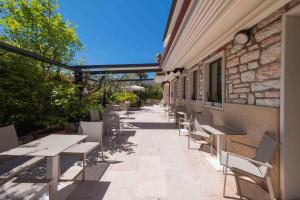 Balkón nebo terasa v ubytování Hotel Al Sole Bardolino