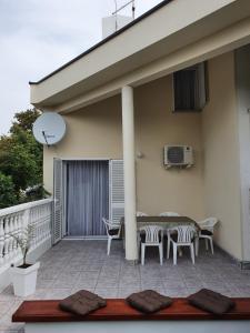 Balkón nebo terasa v ubytování Apartment TinaTeo, Gajac