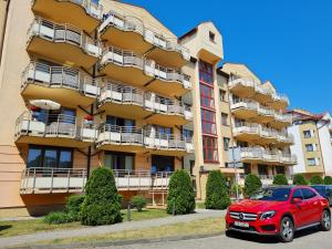 Budynek, w którym mieści się apartament