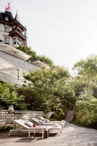 Vrt pred nastanitvijo The Dolder Grand - City and Spa Resort Zurich