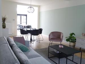 Posezení v ubytování Vakantiewoning Mèzik