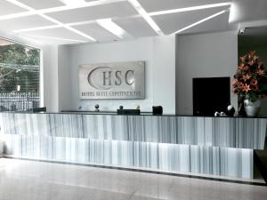 Certifikát, hodnocení, plakát nebo jiný dokument vystavený v ubytování Hotel Suite Continental