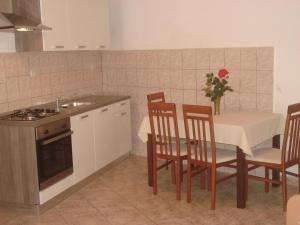 Kuchyň nebo kuchyňský kout v ubytování Guest House Karević