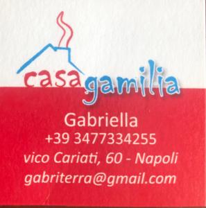 Certifikát, ocenenie alebo iný dokument vystavený v ubytovaní Casa Gamilia