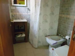 Um banheiro em Cabañas Normana Inn