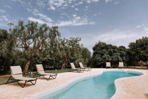 Baseinas apgyvendinimo įstaigoje Masseria Garrappa arba netoliese