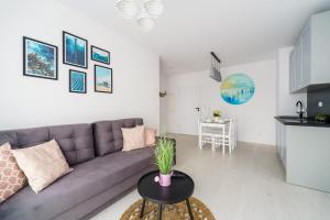 Kuchyň nebo kuchyňský kout v ubytování Apartamenty Bellamaya - Kapitanska 18