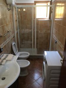 A bathroom at La Dimora