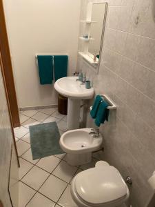 Koupelna v ubytování Casa vacanza Scala dei Turchi