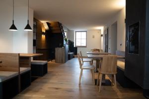 A seating area at Agritur La Crucola