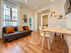 Posezení v ubytování Malasaña Madrid - Apartamento de 1 dormitorio