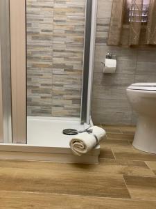 Kúpeľňa v ubytovaní Emyteo Apartment