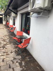 Posezení v ubytování Casa David