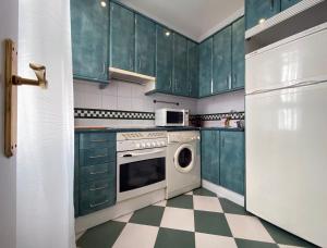 Kuchyň nebo kuchyňský kout v ubytování Malasaña Madrid - Apartamento de 1 dormitorio