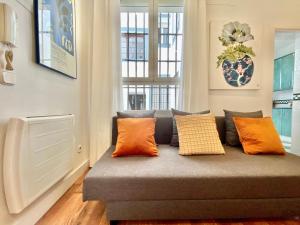 Posezení v ubytování Malasaña Madrid - Apartamento de 1 dormitorio