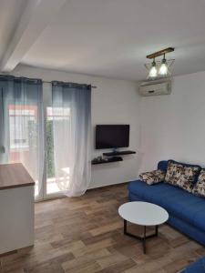 TV a/nebo společenská místnost v ubytování Apartmani Vanja + 33 fotografií
