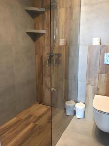 Kúpeľňa v ubytovaní Apartament Kraków Arena No. 100
