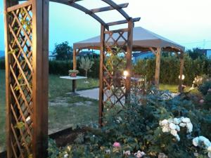 A garden outside Villa Monica