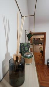 Posezení v ubytování Etal Luxury Apartment