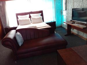 TV a/nebo společenská místnost v ubytování revival guest house
